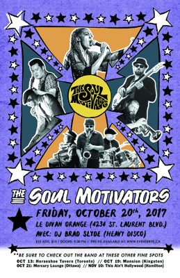The Soul Motivators Live Poster